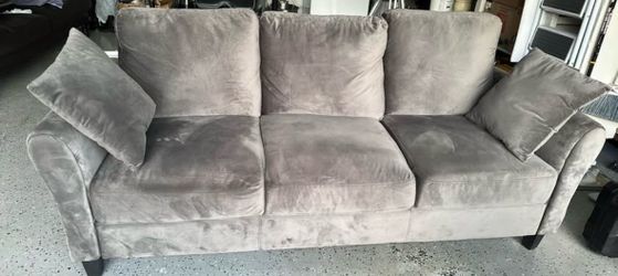 Small Gray Sofa