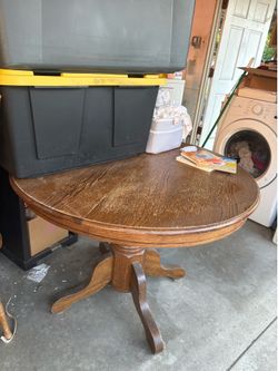 Table and chairs