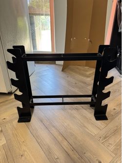 Dumbbell rack 4 tier heavy duty