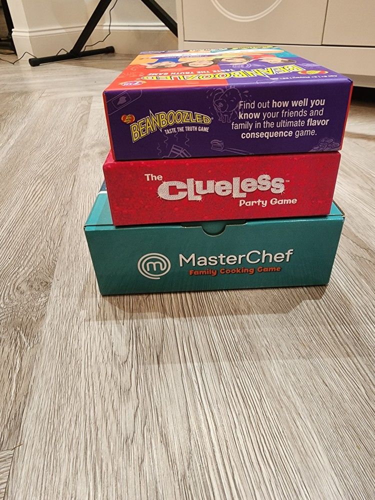 NEW Family Board Game Bundle