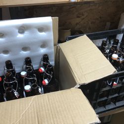 5 Dozen Flip Top Bottles