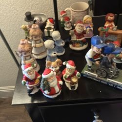 Christmas Figurines Vintage 