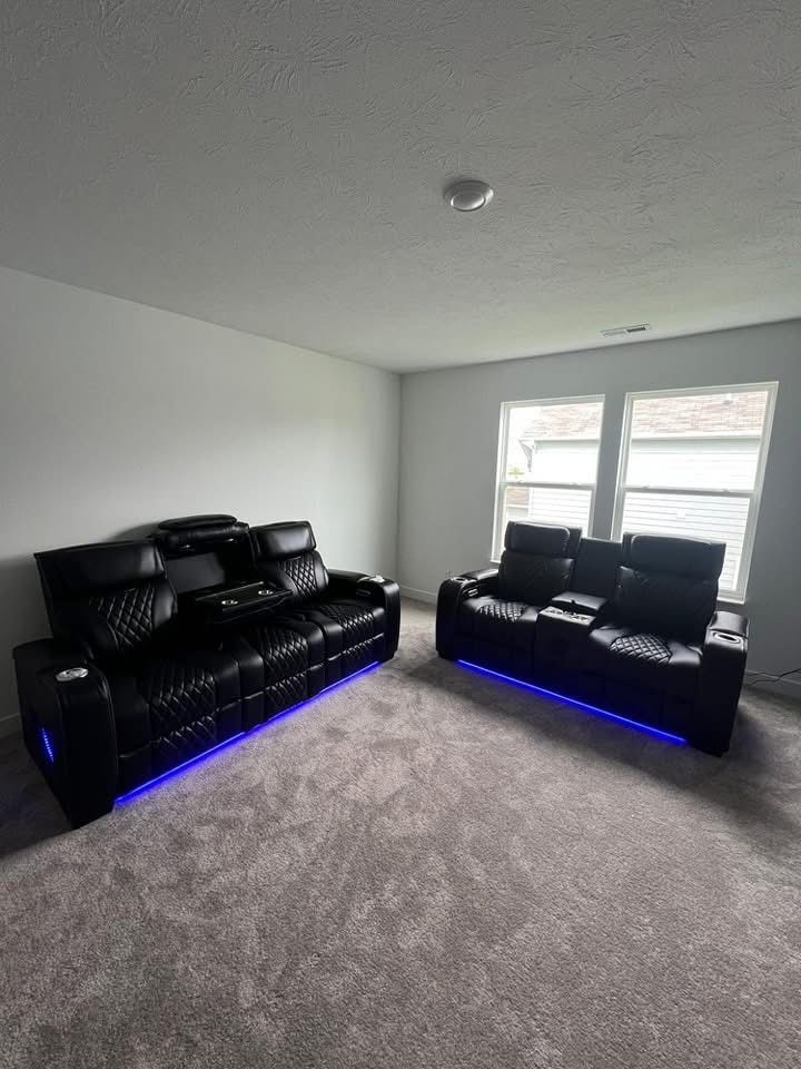 Power Reclining Sofa Or Love Seat Heat And Massage