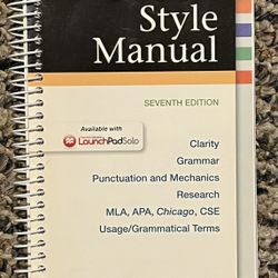 A Pocket Style Manual