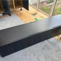Black TV Stand