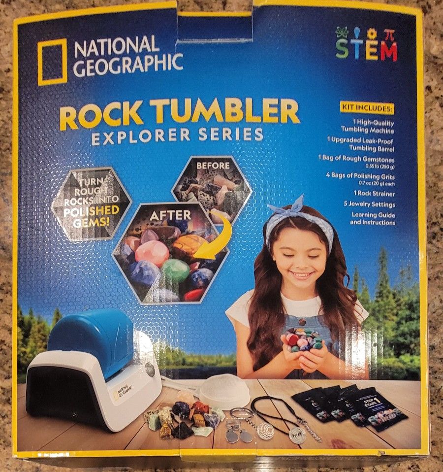National Geographic Rock Tumbler – Explorer Series