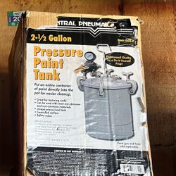 Pressure Paint Tank - Never Used 