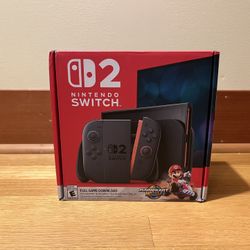Brand New Nintendo Switch 2 Mario Cart Bundle