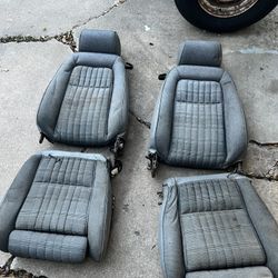 Fox Body Mustang Front Seats 87-89 