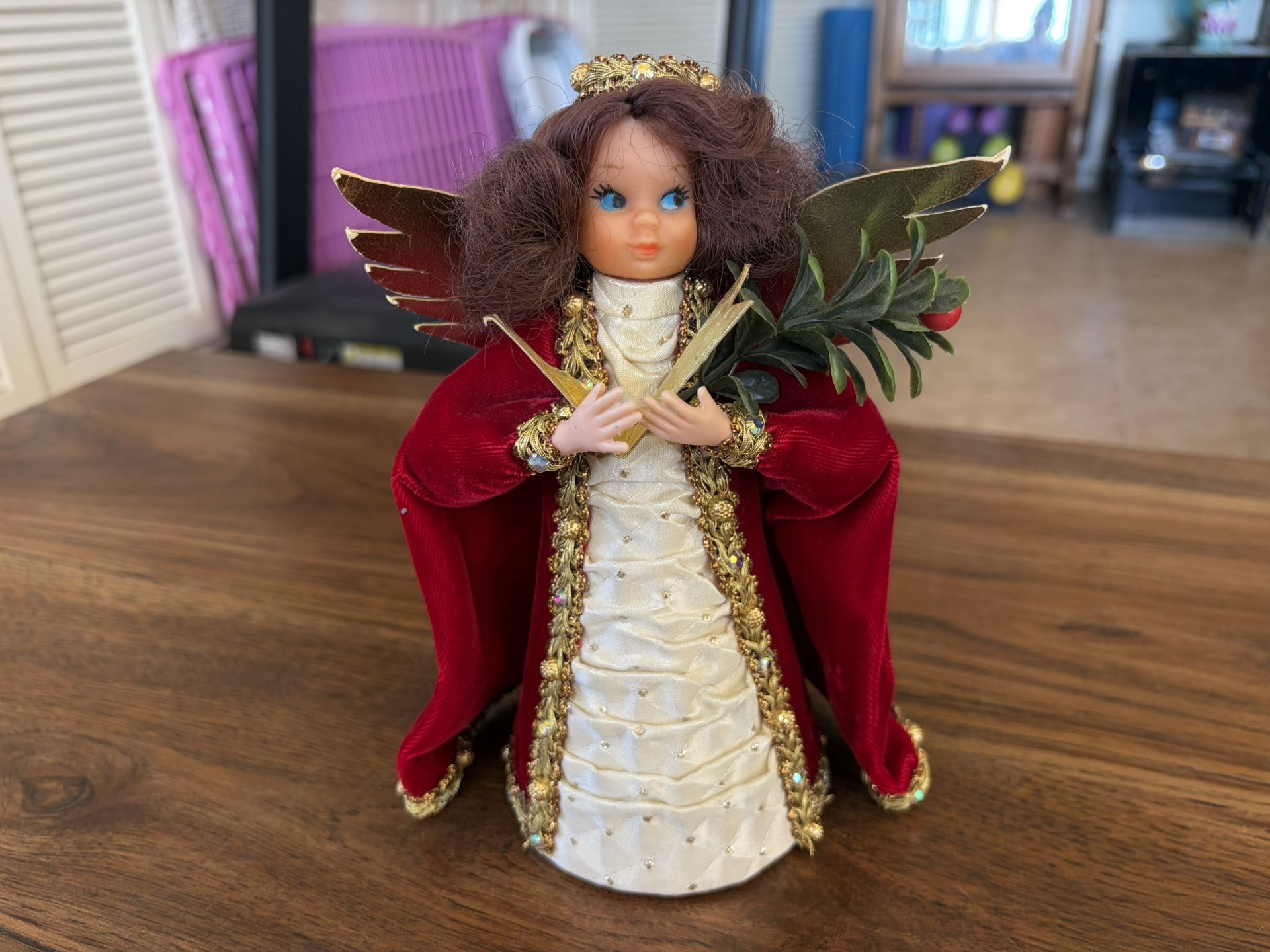 Vintage Hildegard’s Bavarian Baroque Christmas Angel