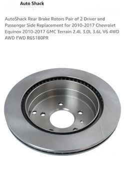 Rotors Breake Driver/ Pasenger