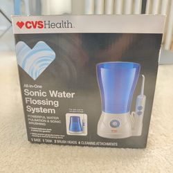 CVS Health All-in-One Sonic Water Flossing System
