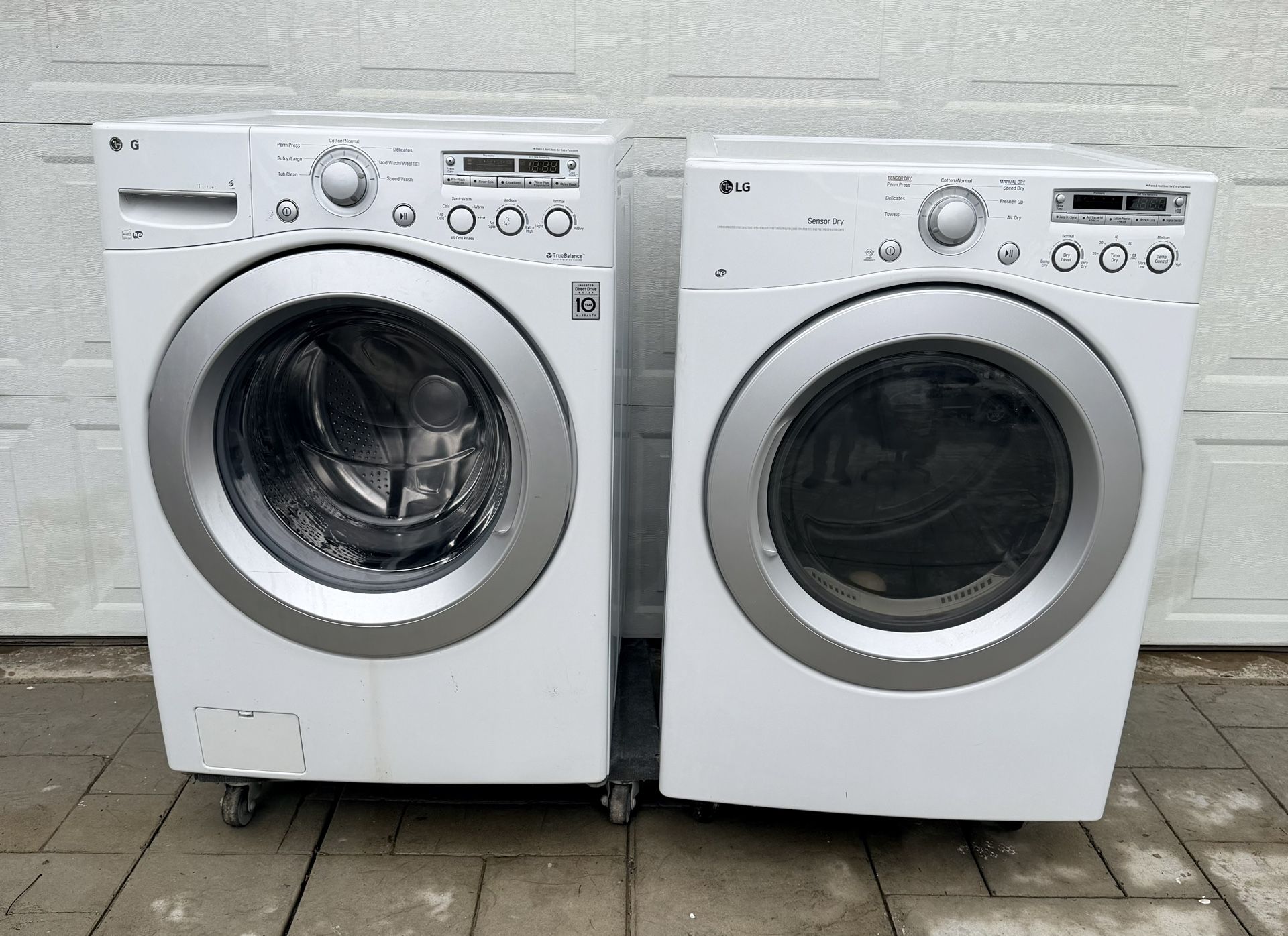 Stackable Washer And Gas Dryer