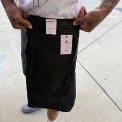 Black Cactus Jack Nike Jordan Shorts Men 