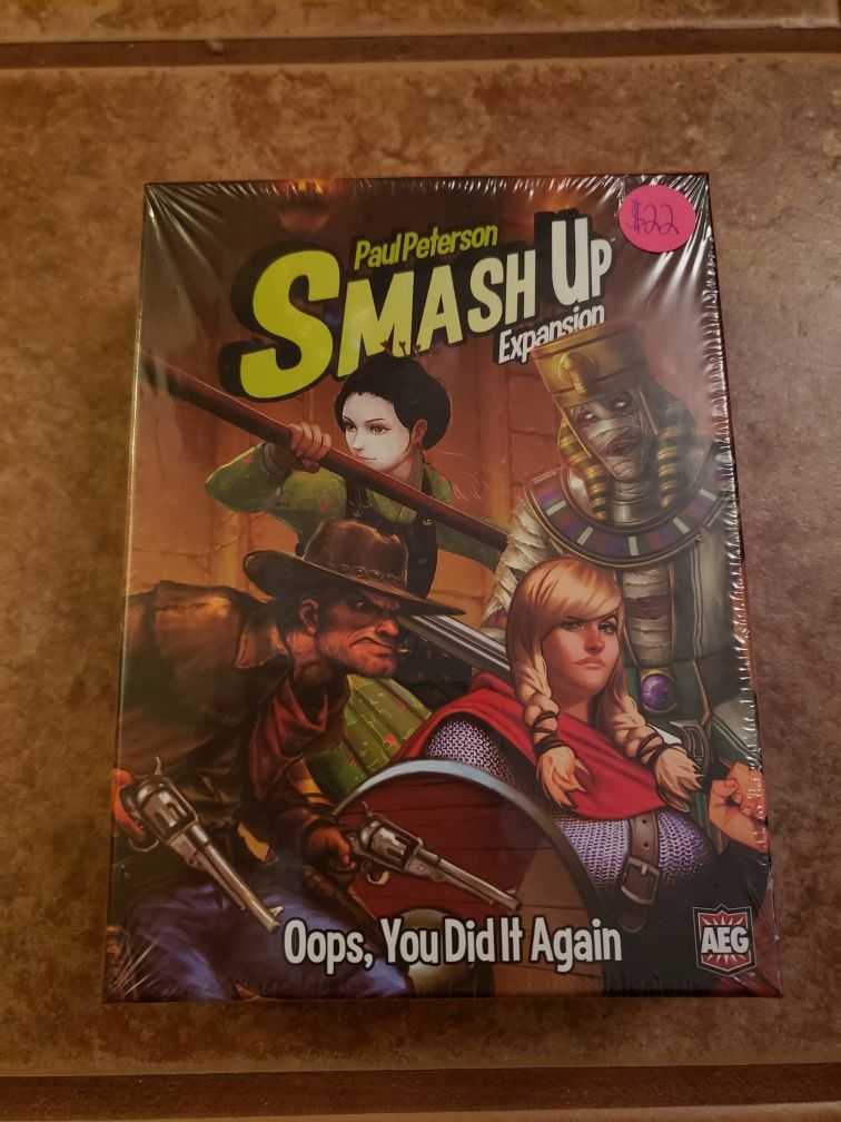 Smash Up: Oops You Did it Again expansion board game