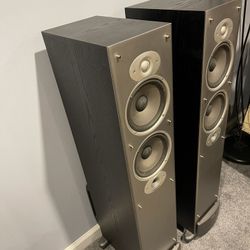 Pair Of Polk Audio Loud Speakers 