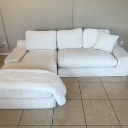Modern Corduroy Cloud Sectional-Brand New-FREE DELIVERY 🚚 