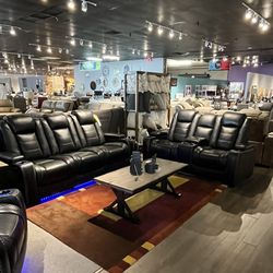 Power Reclining Sofa And Loveseat