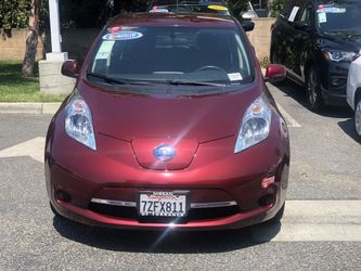 2017 NISSAN LEAF SV HATCHBACK