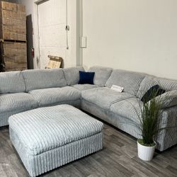 Brand New In Box! FLUFFY 6 Piece Cloud Modular Sectional Couch (FREE DELIVERY )