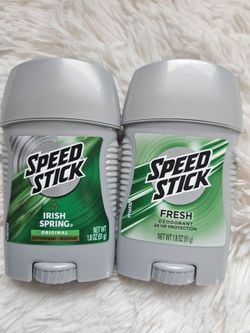 Speed Stick Irish Spring Antiperspirant and Fresh Deodorant Set