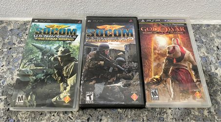 PSP Game Lot of 3 – SOCOM & God of War