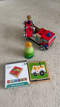 Montessori wooden toddler learning  toys
