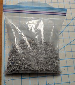 2 lb. 10 mm long 8/32 aircraft screws