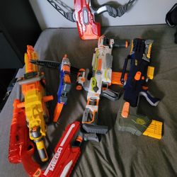 Nerf Guns (Each One Available On My Profile)