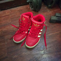 Adidas Hard Court High "Red White Gold" sneakers SIZE:6