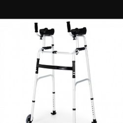 Folding Adjustable Aluminum Wheel Walking Frame

