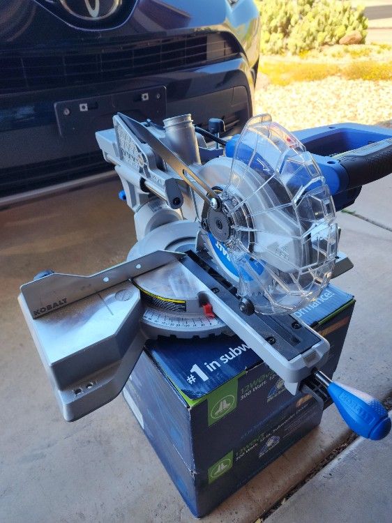 Cobalt Compact 7-1 4in 10 Amp Single Bevel Sliding Compound Corded Milter Saw