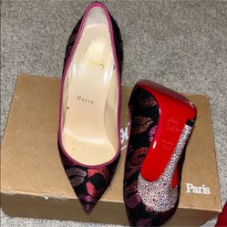 Christian Louboutin Heels Size 5 In a Half
