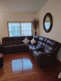 9 piece micro fiber living room set