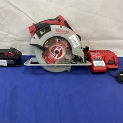 Milwaukee 2631-20 18v Circular Saw W/ Charger & Battery