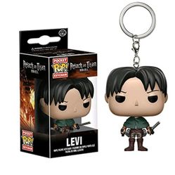 New Levi Fron Attack On Titan Funko Pocket Pop Keychain 