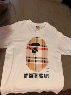 BAPE By Bathing Ape Plaid Graphic T-Shirt