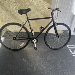 Thruster single speed bike Adult 26 inch Black color