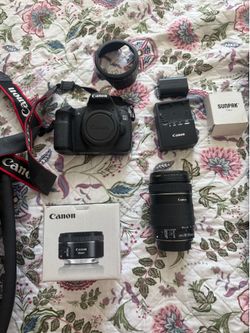 Canon EOS 60D DSLR Camera Bundle with 18-135mm and 50mm Lenses