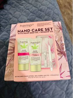 Hemp hand care set