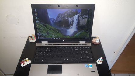 Hp elitebook 16" i7@2.90ghz,8gigs,120ssd,webcam, bluetooth, 1gb ded.video @nvidia nvs 5100m,1600x900 res.