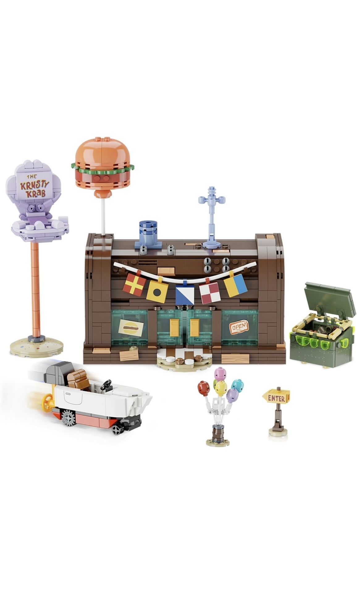 Undersea Restaurant Building Set for Adults