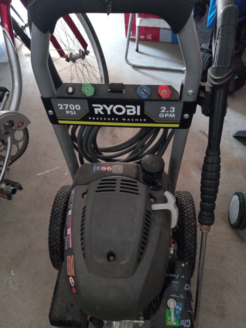 Ryobi Pressure Washer