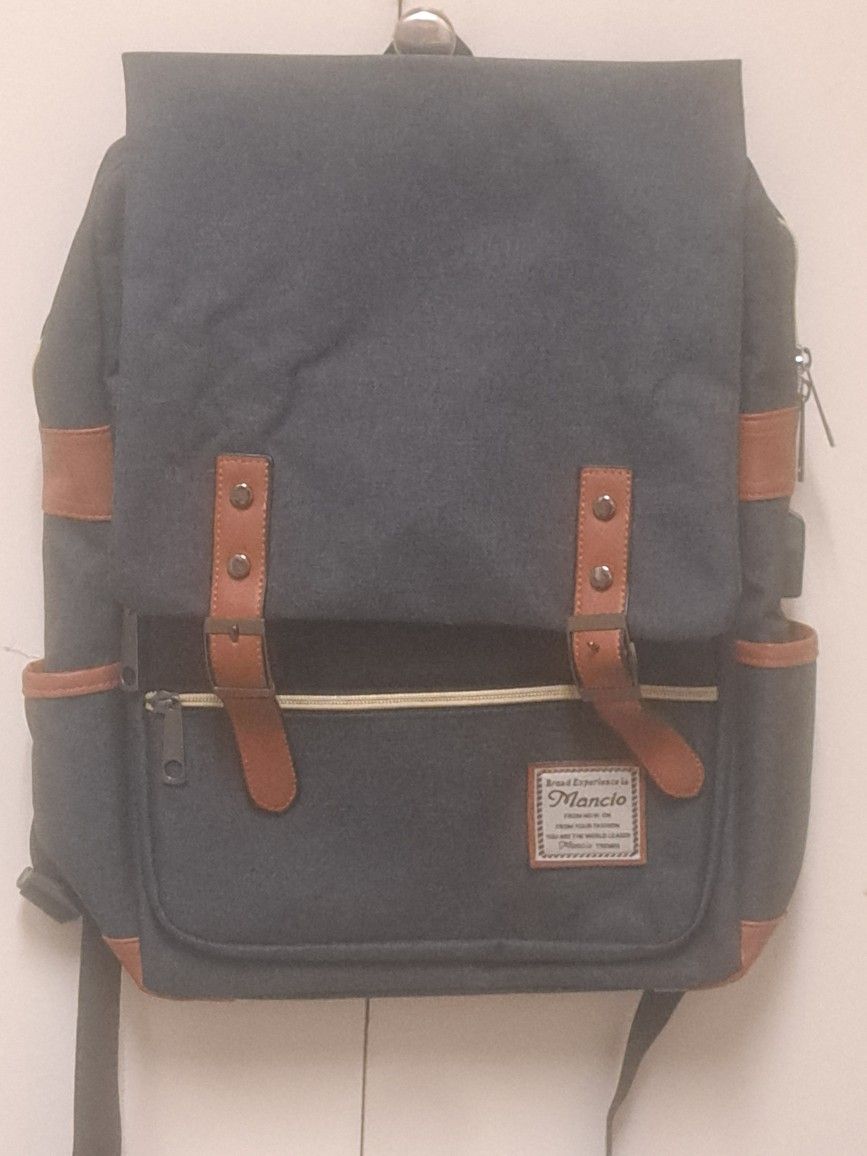 Messenger style backpack