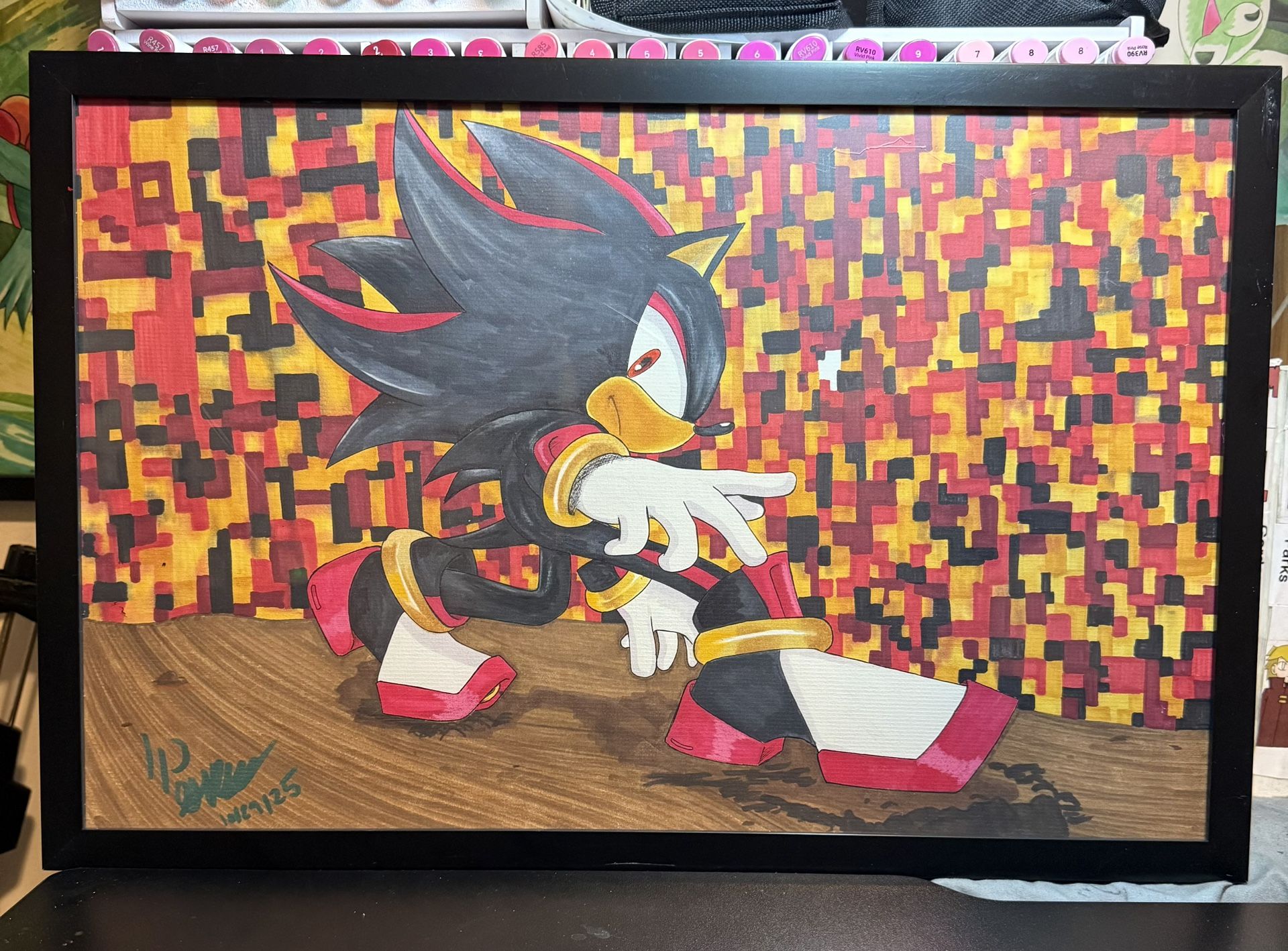 Shadow The hedgehog Art