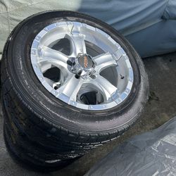 Ford F150 Tires And Wheels 255/55-18 5 Lug 18”