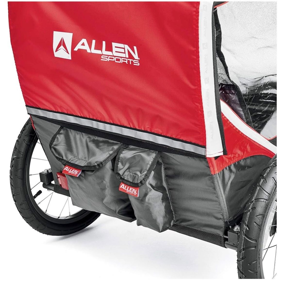 Allen Sports Deluxe Steel - 2 Child Trailer