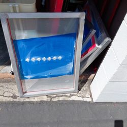 Aluminum Metal Frames.  Squares