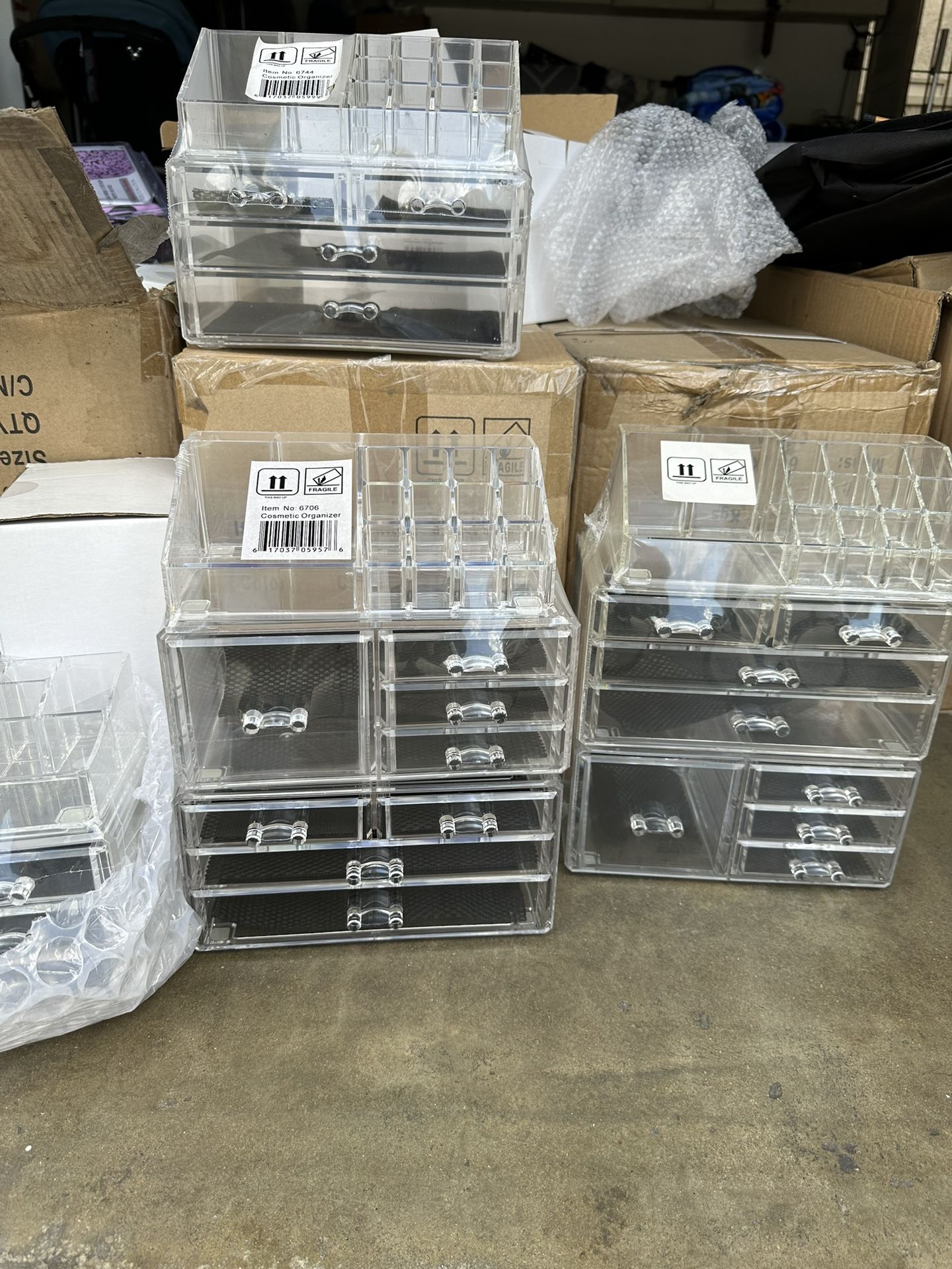 Clear Makeup Organizer