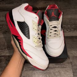 Jordan 5 Low Fire Red 2016 